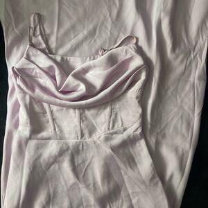 Princess Polly Lavendar Satin Dress